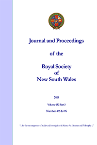 RSNSW Journal 152- 3 Cover Page