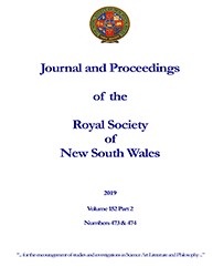Cover of RSNSW Journal 152-2 December 2019