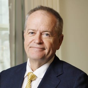 The. Hon. Bill Shorten