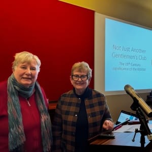 Dr Anne Coote and Ms Christine Yeats